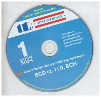 CD Biuletyny zagregowane BCO cz.1,2; BCM 1 kwartał 2024