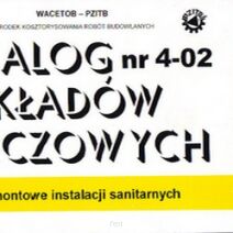 KATALOGI Nakładów Rzeczowych KNR