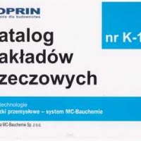 KNR K-13 Posadzki przemysłowe - system MC-Bauchemie.