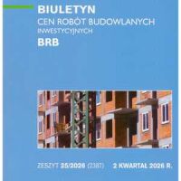 BRB Biuletyn cen robót budowlanych-inwestycyjnych 2 kwartał 2026