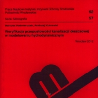 Weryfikacja przepustowości kanalizacji deszczowej w modelowaniu hydrodynamicznym.