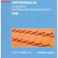 Sekocenbud IMB Informacja o cenach materiałów budowlanych 1 kwartał 2026