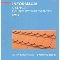 Sekocenbud IMB Informacja o cenach materiałów budowlanych 2 kwartał 2025