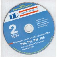 CD Sekocenbud RMS 2 kwartał 2024  Informacja o cenach czynników produkcji: IMB, IMI, IME, IRS.