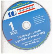 CD Sekocenbud RMS 1 kwartał 2026  Informacja o cenach czynników produkcji: IMB, IMI, IME, IRS.