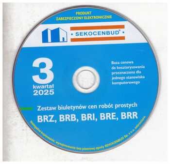CD Biuletyny robót BRZ, BRB, BRI, BRE, BRR 3 kwartał 2025