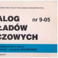 KNR 9-05 Izolacje przeciwwilgociowe z blach chromowo-niklowych - systemu BAUMANNA.