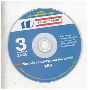 płyta Cd WKI Wartość kosztorysowa inwestycji 3 kwartał 2025