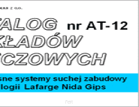 KNR nr AT-12 Nowoczesne systemy suchej zabudowy w technologii Lafarge Nida Gips.