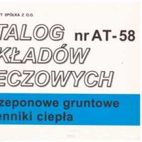 KNR nr AT-58 Bezprzewodowe gruntowe wymienniki ciepła