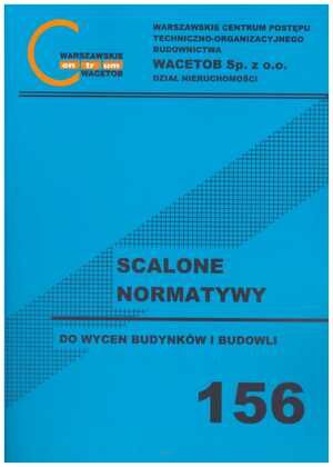 Scalone Normatywy nr 156 do wycen budynków i budowli 2 kw.2026