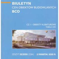 Sekocenbud BCO część 1 obiekty kubaturowe - 2 kwartał 2026; zeszyt 32/2026