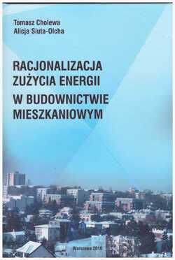 Racjonalizacja zużycia energii w budownictwie mieszkaniowym.