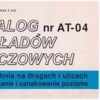 KNR AT-04 Nawierzchnie na drogach i ulicach - wmacnianie i oznakowanie poziome.