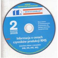CD Sekocenbud RMS 2 kwartał 2026  Informacja o cenach czynników produkcji: IMB, IMI, IME, IRS.