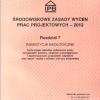 Środowiskowe Zasady Wycen Prac Projektowych - 2012 rozdz.7