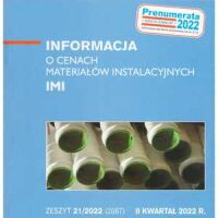 Sekocenbud IMI Informacja o cenach materiałów instalacyjnych 2 kwartał 2025