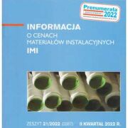 Sekocenbud IMI Informacja o cenach materiałów instalacyjnych 2 kwartał 2025