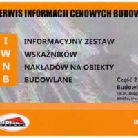 IWNB 3 kwartał 2022  Informacyjny zestaw wskaźników nakładów na obiekty budowlane cz.2 Obiekty inżynierii lądowej i wodnej