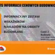 IWNB 3 kwartał 2022  Informacyjny zestaw wskaźników nakładów na obiekty budowlane cz.2 Obiekty inżynierii lądowej i wodnej