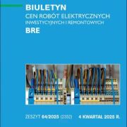 Sekocenbud BRE Biuletyn cen robót elektrycznych 4 kwartał 2025