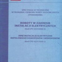 ST: INNE INSTALACJE ELEKTRYCZNE. INSTALOWANIE DOMOFONÓW I WIDEOFONÓW.