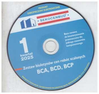 CD Biuletyny scalone BCA, BCD, BCP 1 kwartał 2025