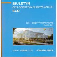 Sekocenbud BCO część 1 obiekty kubaturowe - 1 kwartał 2026; zeszyt 13/2026