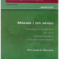 Metale i ich stopy. Podręcznik akademicki do nauki metaloznawstwa i inżynierii materiałowej