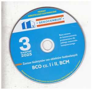 CD Biuletyny zagregowane BCO cz.1,2; BCM 3 kwartał 2025