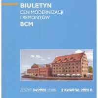 Sekocenbud BCM Biuletyn cen modernizacji i remontów 2 kwartał 2026; zeszyt 34/2026
