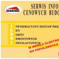 ICRRI 2 kwartał 2022 Informacyjny Zestaw Średnich Cen Robót Remontowych Instalacyjnych