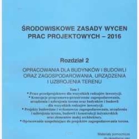 Środowiskowe Zasady Wycen Prac Projektowych - 2016 rozdz.2