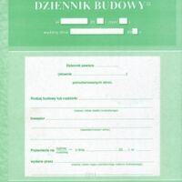 Dziennik budowy PB-51 samokopiujący