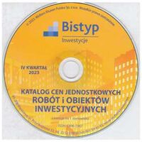 płyta CD Katalog cen jednostkowych robót i obiektów INWESTYCYJNYCH Bistyp - 4 kw. 2023