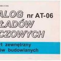 KNR AT-06 Transport zewnętrzny materiałów budowlanych.