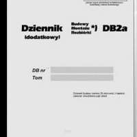 Dziennik budowy DB2a
