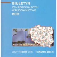 Sekocenbud BCR Biuletyn cen regionalnych w budownictwie 1 kwartał 2026 r.