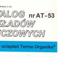 KNR nr AT-53 Systemy ociepleń Termo Organika