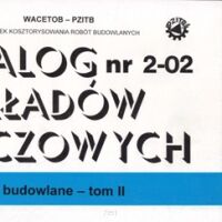 KNR 2-02 WAC. Konstrukcje budowlane tom 2