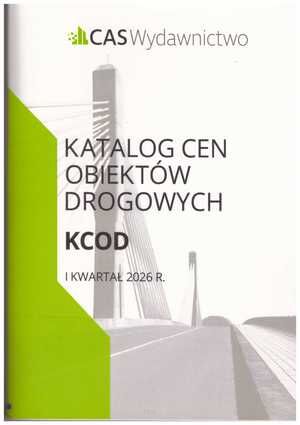 Katalog Cen obiektów drogowych KCOD 1 kw. 2026