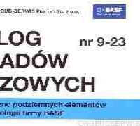 KNR 9-23 Izolacje bitumiczne podziemnych elementów budowli w technologii firmy BASF.