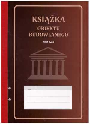 Książka obiektu budowlanego - opr. kartonowa, wyd. 2023