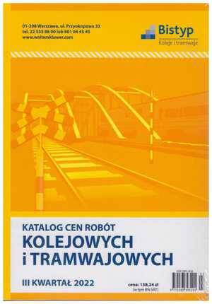 Katalog cen robót kolejowych i tramwajowych 4 kwartał 2022